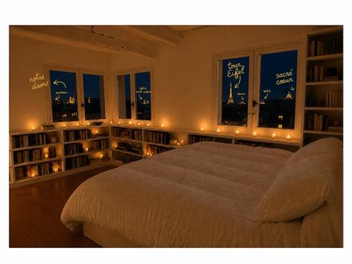 Private Terrace with 360-degree view & Artists' apartment