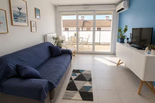 Résidence Cœur Marin T2 climatisé avec terrasse et parking proche plage