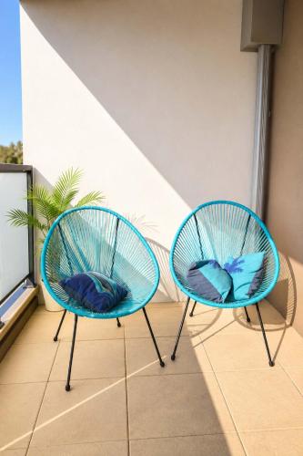 Résidence Cœur Marin T2 climatisé avec terrasse et parking proche plage