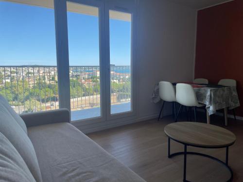 Appartement 3 pièces vue panoramique mer montagne