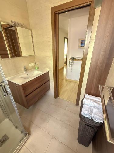 Central Apartment in Nerja with Pool and Parking