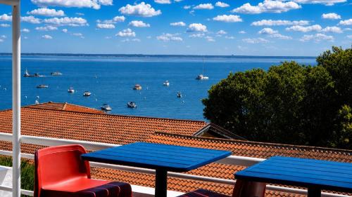 Arcachon Centre, Studio cabine vue mer accès plage