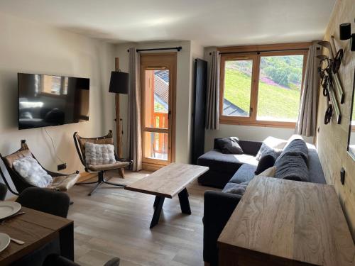 Appartement spacieux 6 personnes Belle Plagne location dimanche au dimanche
