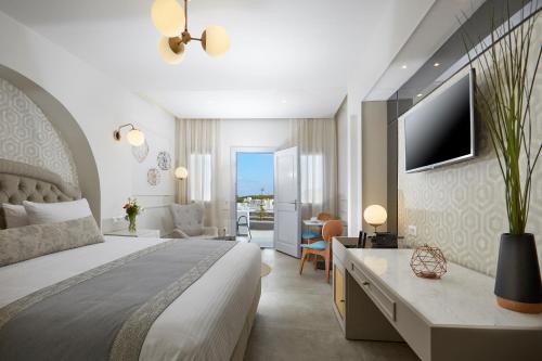 Postel nebo postele na pokoji v ubytování De Sol Hotel & Spa