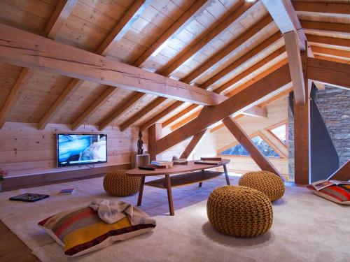 Grand chalet, vue sur glacier - 12 pers.