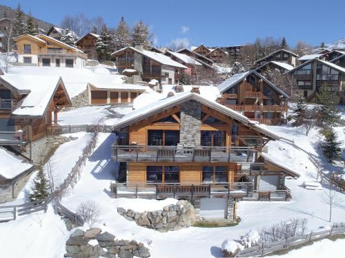 Grand chalet, vue sur glacier - 12 pers.