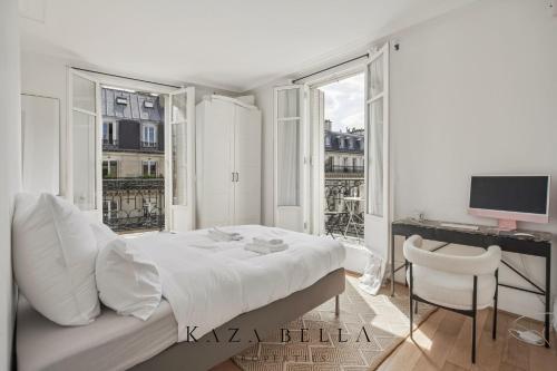 Luxury 2 BDR Apartment with Balcony • Heart of Montorgueil