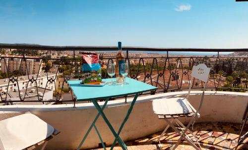 2 Pièces Vur Mer avec Balcon