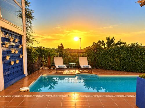 Sunset Pool - Piscine privée et vue garrigue
