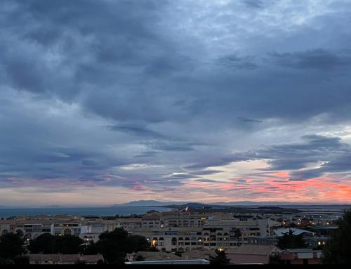 Sète vue mer, secteur des plages, T3 de standing climatisé avec grande terrasse