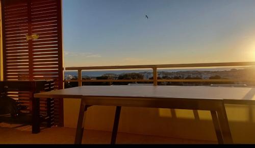 Sète vue mer, secteur des plages, T3 de standing climatisé avec grande terrasse