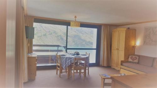Résidence Le Palafour - Joli et grand studio 4 personnes à Tignes au pied des pistes, des commerces, de l'ESF et de l'office du tourisme dans le quarti MAE-2103