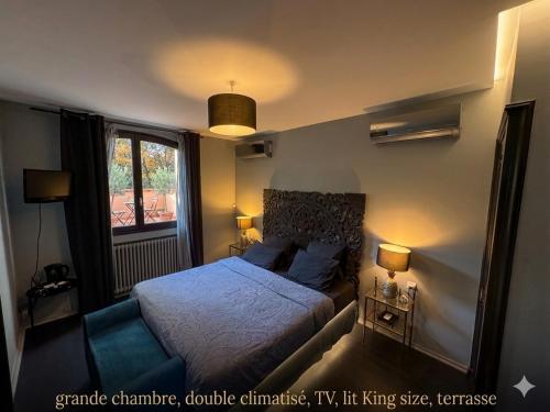 Villa 3ch 6pers climatisée avec jacuzzi jardin 3 terrasses Montpellier centre ville 12 mn des plages