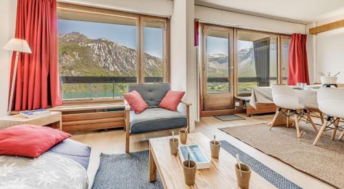 Résidence Bec Rouge - Spacieux 4 pièces, vue lac, sur les pistes MAE-3408