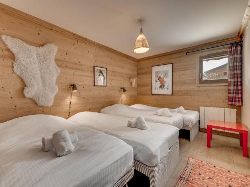 Appartement de standing, 3 chambres, balcon sud, centre de Val-d'Isère, proche pistes et commerces