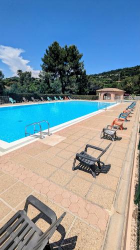SeaZen Break - Studio climatisé, jardin, vue mer, piscine