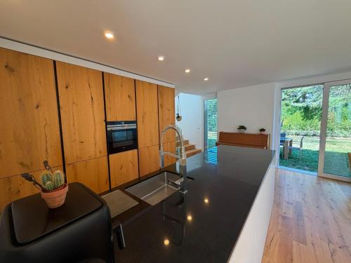 Modern house with private garden