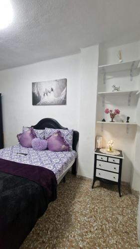Cozy Purple Room
