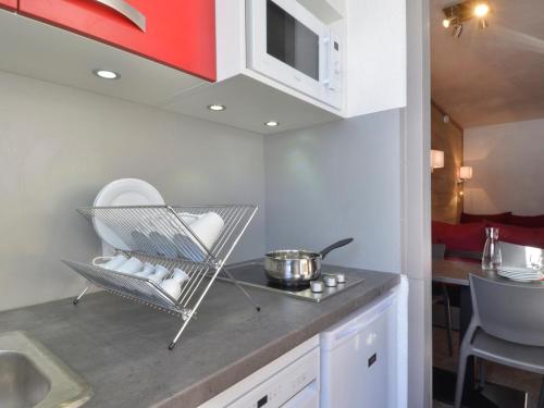 Studio rénové ski au pied avec balcon à Plagne Bellecôte