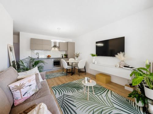 Les Arènes-Appartement entier 15mn à pied du palais et des plages-Parking gratuit