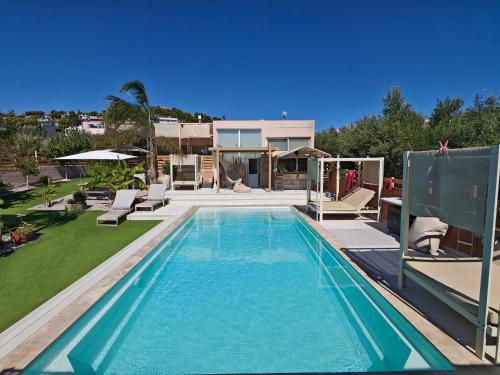 Modular Bungalows With Heated Pool Artemis Greece