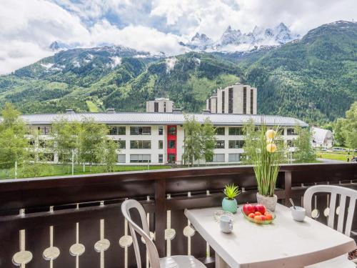 Studio Chamonix 5 pers, balcon, parking, animaux ok