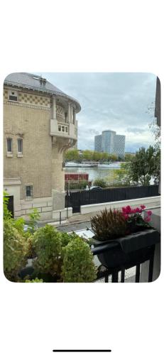 90 m2 Parisian Flat -furnished with Seine view