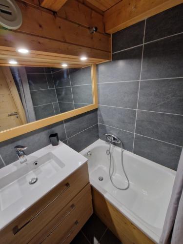 L'Echappée Blanche, Châtel, vue montagne, accés domaine skiable, ensoleillé
