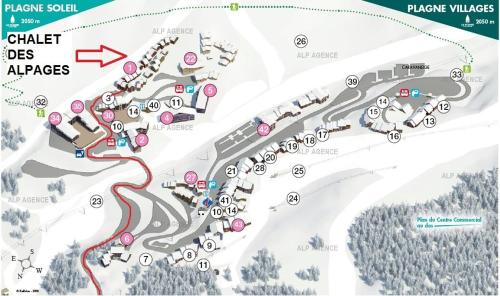 Les Chalets Des Alpages - Chalet 8/10 pers - LES ALPAGES - PLAGNE SOLEIL - C11ALP MAE-6124