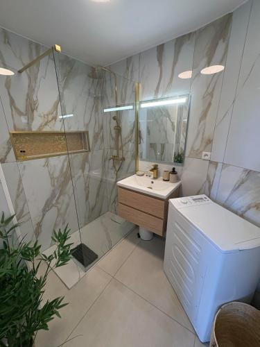 Appartement 2 chambres rénové à cannes