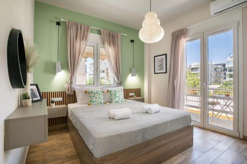 Riviera CityScape 1-BR & Balcony in Athens