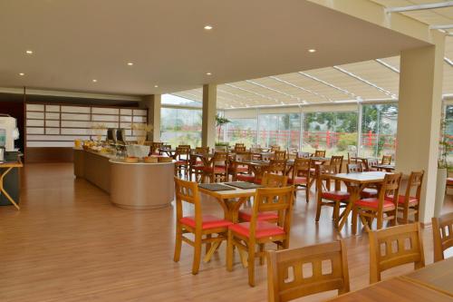 Restaurace v ubytování Matsubara Pousada