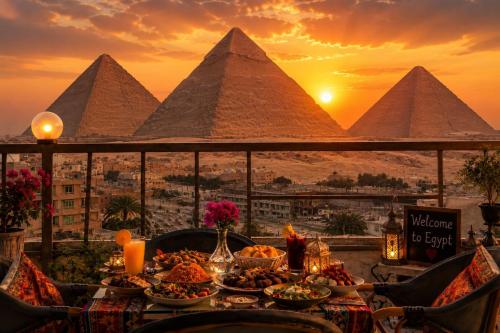 Sunshine Pyramids& Grand Museum View