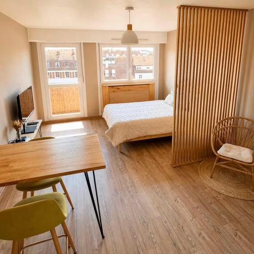 Studio cosy, vue cathédrale Petite France