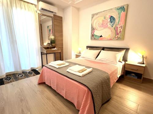 Brand New Apt- Panormou Metro 3'-Direct Airport & Pireaus