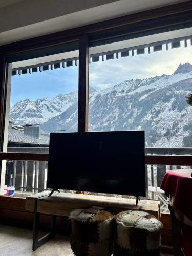 Superbe T3- Vue Mont-Blanc- Au pied du Brévent- Chamonix
