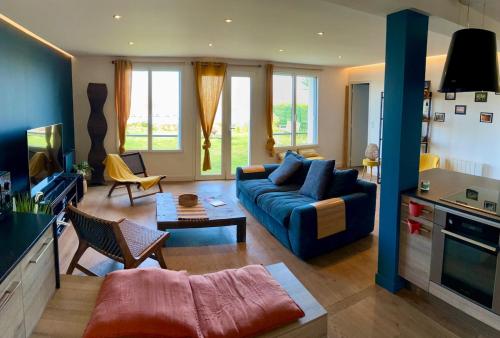 Exceptional view of Saint-Malo Seaside garden