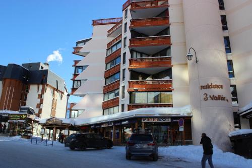 Résidence Trois Vallees - 5 EME ETAGE DE LA RESIDENCE 3 VALLEES STUDIO 3 PERSONNES MAE-7770