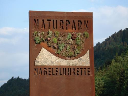 a sign that says matzahapkrakknife at Siplinger Suites - Ferienwohnungen - Sauna und Fitness in Balderschwang