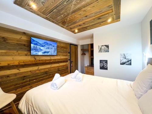 Chalet de luxe aux Gets - 4 chambres pour 9 personnes avec jacuzzi et Wi-Fi