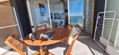 Splendide studio front de mer