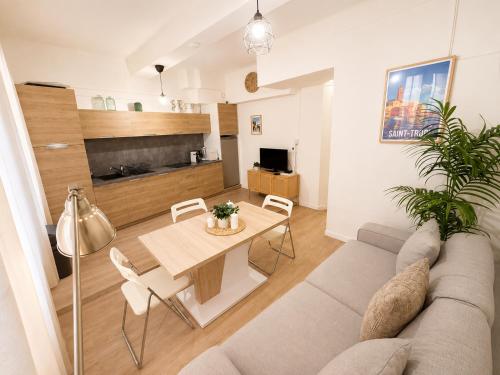 Cosy 2 bedrooms 2 bathrooms apartment - 1 min Palais & beaches