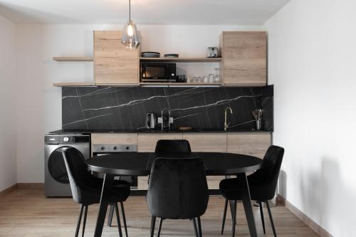 K1, Appartement grande terrasse, proche centre ville et vue piste