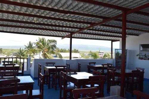 Restaurace v ubytování Paraiso de Isabela