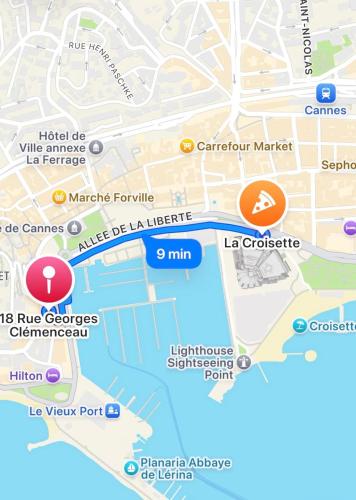 Le Clémenceau - studio au cœur de cannes