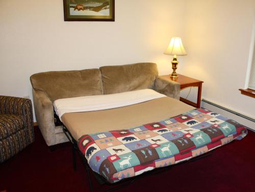 Un lugar para sentarse en Juneau Hotel