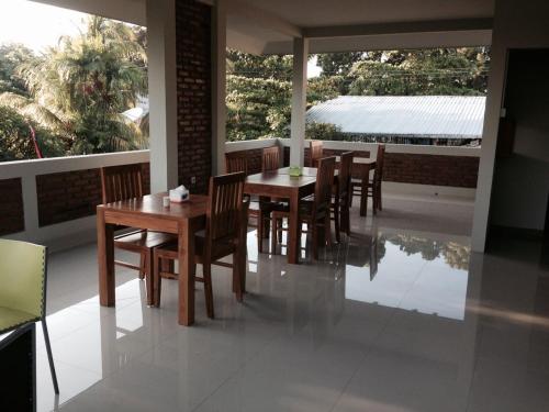 Balkón nebo terasa v ubytování Hastina Hotel Lombok