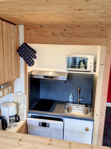 Résidence Aiguille Grive 1 - Duplex mezzanine 4 personnes au calme MAE-5514
