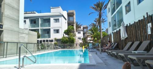 Bristol Sunset Corralejo Beach Piscina apartment