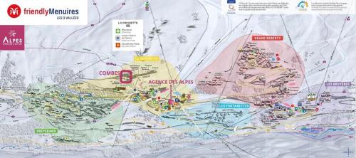 Résidence Combes - Appartement 2 personnes aux pieds des pistes aux Menuires avec vue panoramiqe MAE-4084
